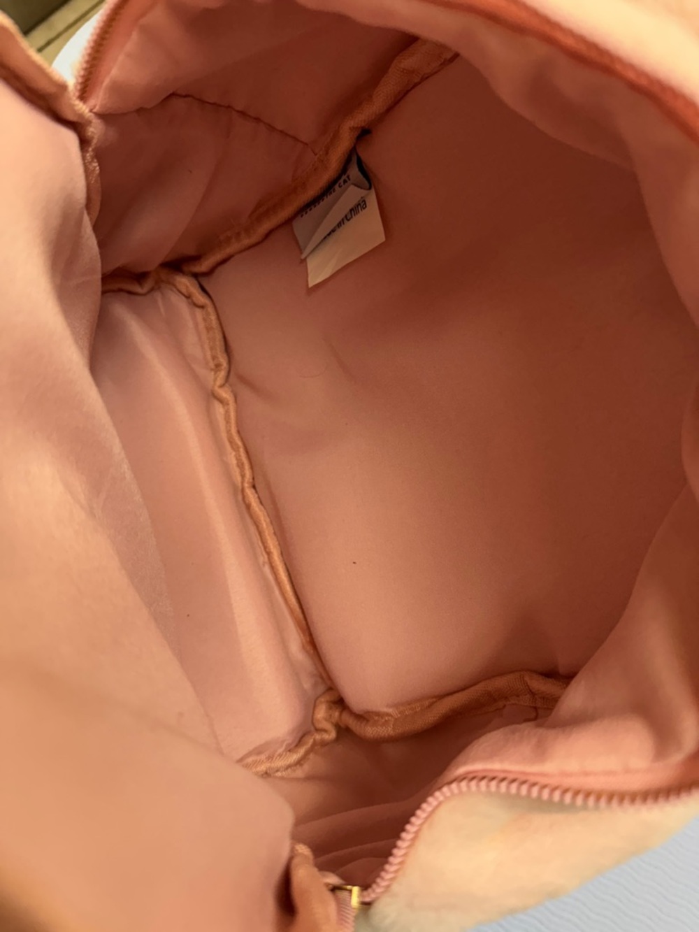 Pusheen Plush Mini Backpack - Pale Pink with Gold Accents - Picture 4 of 6